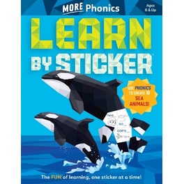 Learn by Sticker: More Phonics