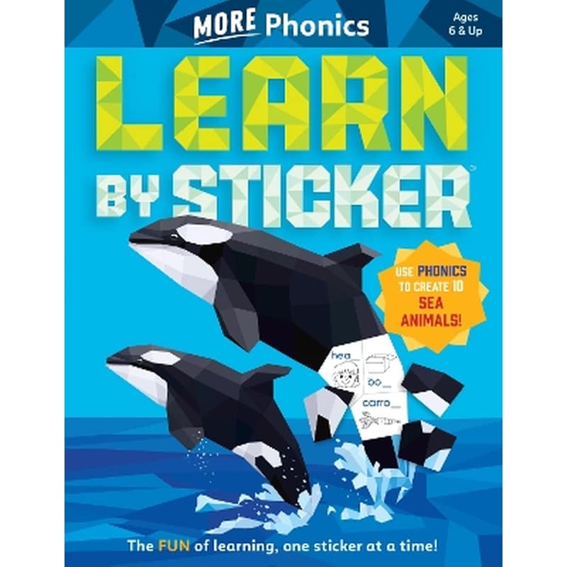 Learn by Sticker: More Phonics