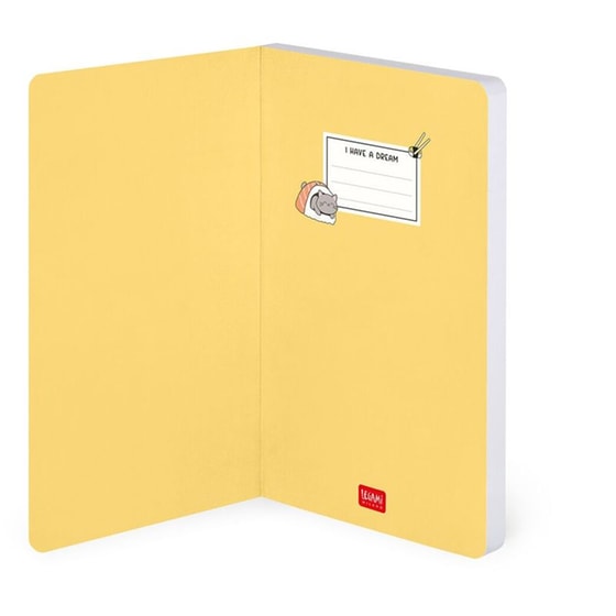 Σημειωματάριο Legami Ριγέ Medium Sushi Cat image 2