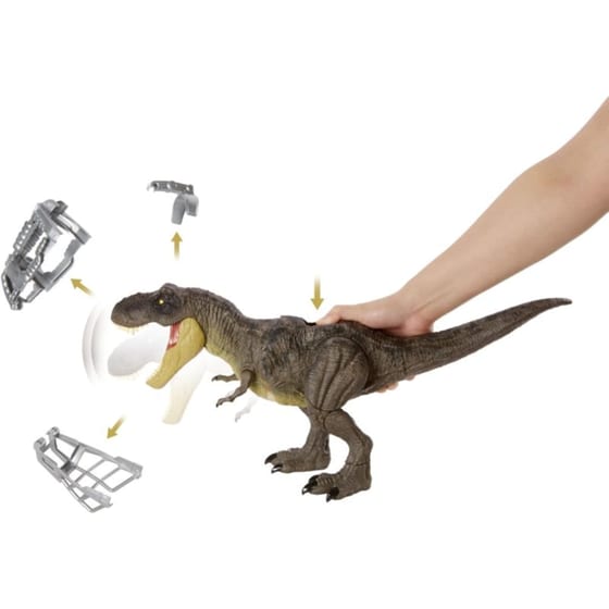 Jurassic World T-Rex Που Περπατάει & Απελευθερώνεται image 3