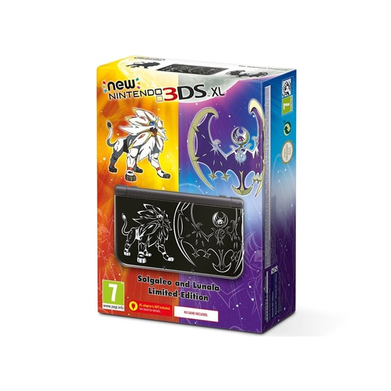 New Nintendo 3DS XL Solgaleo & Lunala Limited Edition - Μαύρο image 0