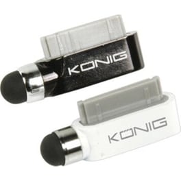 Γραφίδα Αφής Konig Cs2 Styla 100 2τμχ - Λευκό/Μαύρο