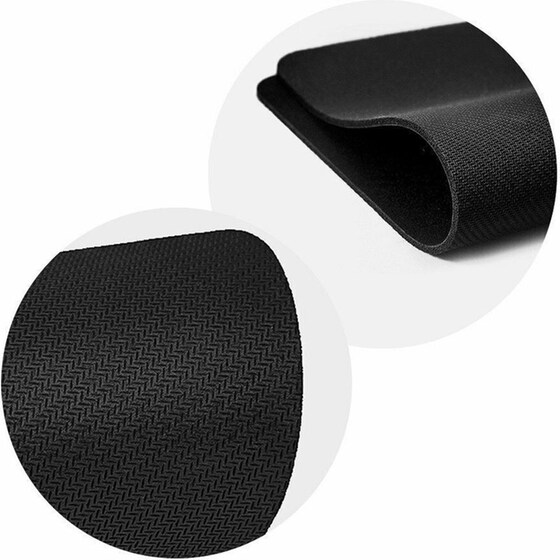NOD Mat Compact Mouse Pad 220x190x2mm - Μαύρο image 2