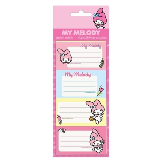 Ετικέτες Τετραδίων Διακάκης My Melody (5 Φύλλα - 20 Τεμάχια) image 0