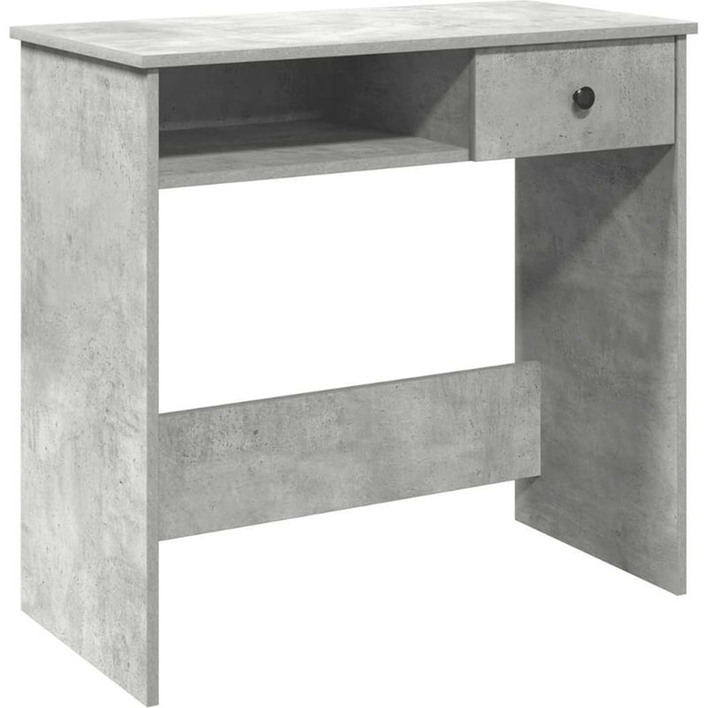 Γραφείο VidaXL από Μοριοσανίδα 80x40x75 cm - Γκρι Σκυροδέματος