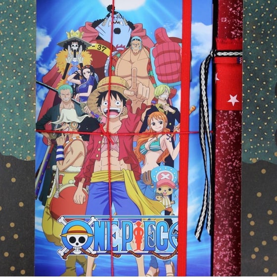 Λαμπάδα&nbsp;Synchronia&nbsp;One&nbsp;Piece&nbsp;Τετράδιο&nbsp;Finger image 3