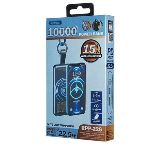 Powerbank Remax RPP-226 Magsafe 10.000 mAh - Μπλε image 1