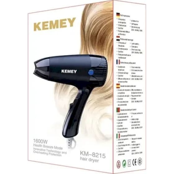 Σεσουάρ Μαλλιών Kemei KM-8215 Μαύρο image 4