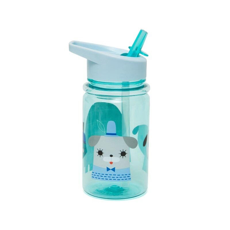 Παγούρι με Καλαμάκι Petit Monkey Peanut και Co 7x16.5 360ml