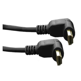 Καλώδιο Hdmi Γωνιακό  1.5m Full Hd 1080p Έκδοση Hdmi1.3 51231 Edm Spain Με Επίχρυσους Ακροδέκτες