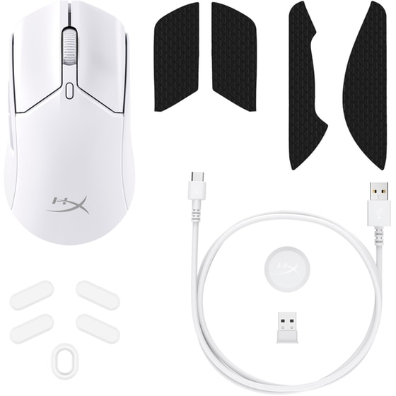 HyperX Pulsefire Haste 2 Wireless Gaming Ασύρματο Ποντίκι RGB - Λευκό image 7