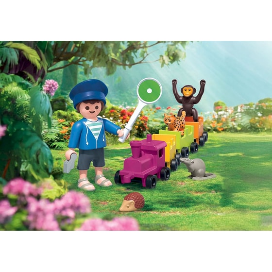 PLAYMOBIL®&nbsp; Animals & Friends: Βόλτα με Τρενάκι (71951) image 3