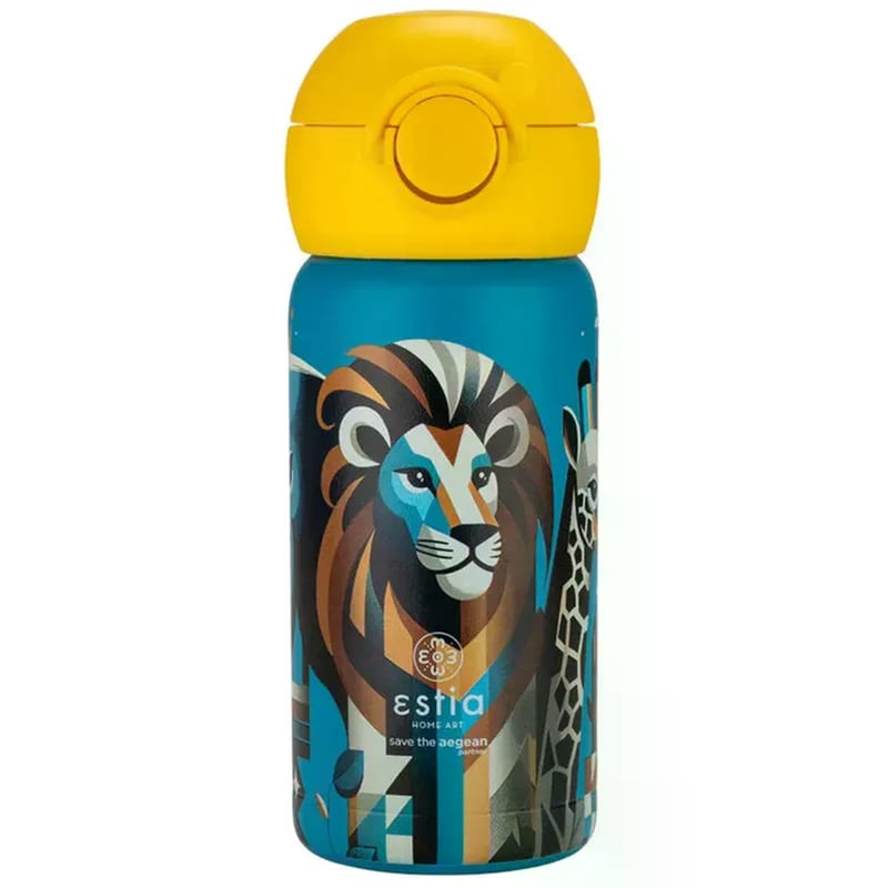 ESTIA HOME ART Παγούρι Θερμός Estia Lava Splash Jungle 350ml
