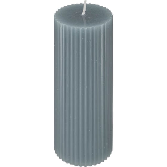 Διακοσμητικό Κερί Spitishop A-s Demi Blue 196064i 5x14 cm - Πετρόλ image 0