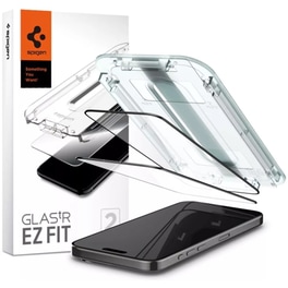 Προστατευτικό Οθόνης Apple iPhone 15 Pro Max - Spigen EZ Fit GLAS.tR 2τμχ
