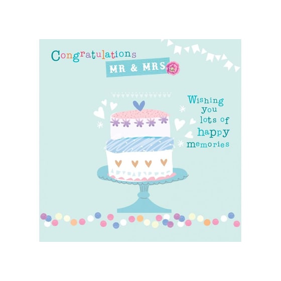 Ευχετήρια Κάρτα 12 Εποχές Congratulations Mr&Mrs image 0