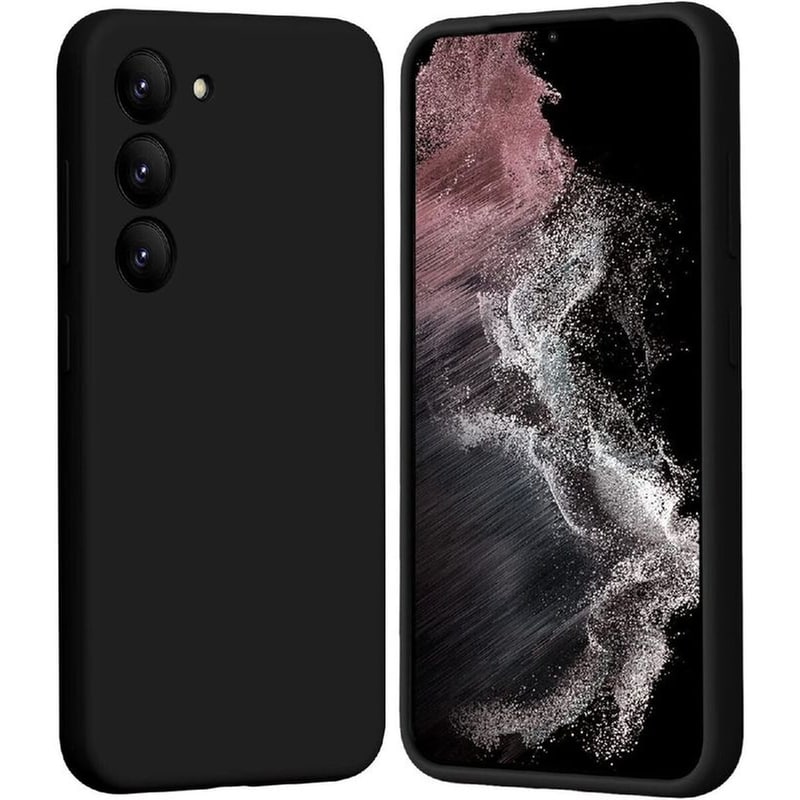 Θήκη Samsung Galaxy S23 FE - Ancus Silicon Liquid - Μαύρο