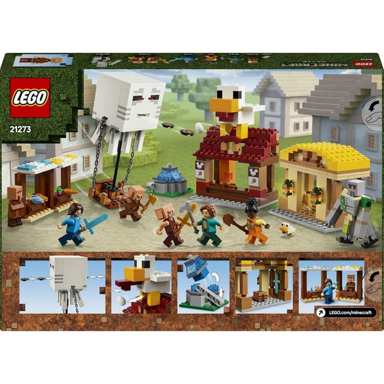 LEGO® Minecraft® Επίθεση του Αερικού-Αερόστατου στο Χωριό (21273) image 8