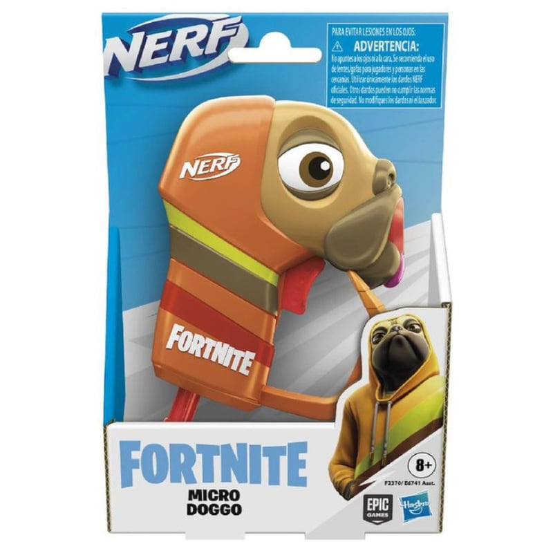 HASBRO Εκτοξευτήρας Hasbro Nerf Micro Doggo Fortnite (F2370)