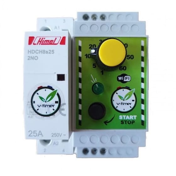 Smart Wifi V-timer Έξυπνος Χρονοδιακόπτης Θερμοσίφωνα Με Ρελέ Αναλογικός image 0