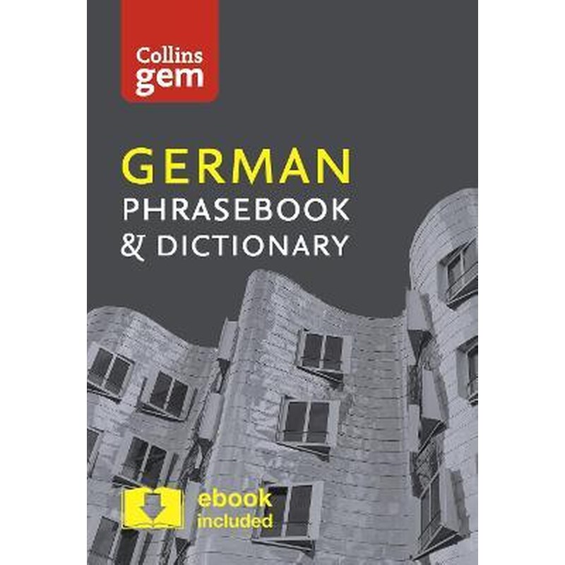 Collins German Phrasebook and Dictionary Gem Edition