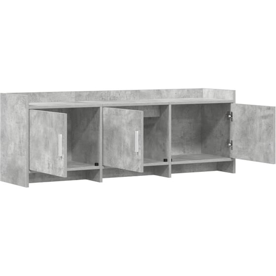 Έπιπλο Τηλεόρασης VidaXL 130 x 33 x 47 cm - Γκρι Σκυροδέματος image 3