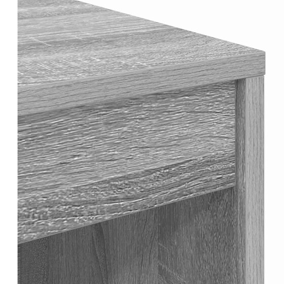 Γραφείο VidaXL 70x40x76 cm - Γκρι Sonoma image 7