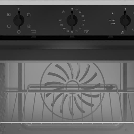 BERTAZZONI F605MODEKX Εντοιχιζόμενος Φούρνος  Άνω Πάγκου 76 Lt Inox image 1