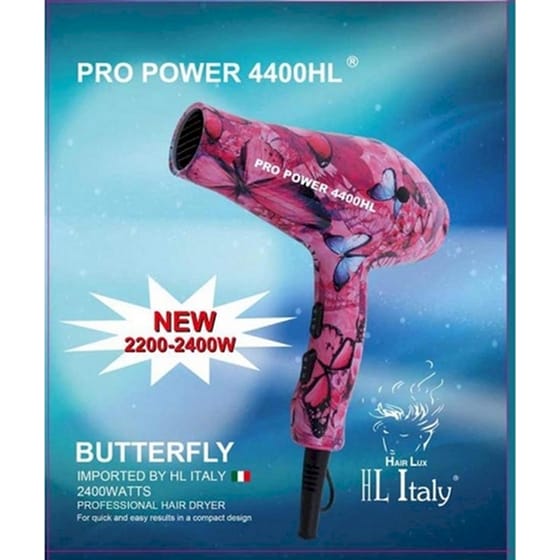 Σεσουάρ Μαλλιών HAIRLUX HL 4400 Butterfly 2400W Πολύχρωμο image 1