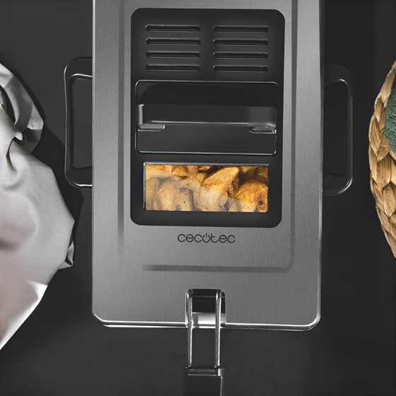 CECOTEC CleanFry Infinity 3000 CEC-03071 με Αποσπώμενο Κάδο 2400 W 3 L Ασημί Φριτέζα Λαδιού image 5