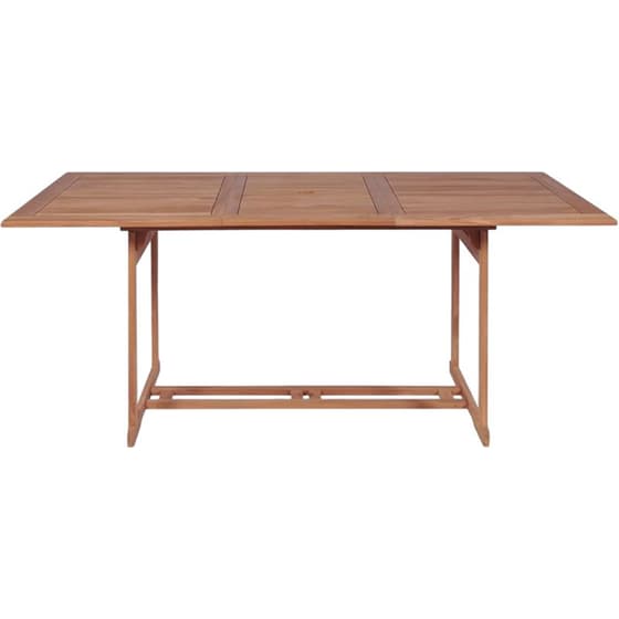 Τραπεζαρία Εξωτερικού Χώρου VidaXL από Ξύλο 180x90x75 cm - Καφέ image 1