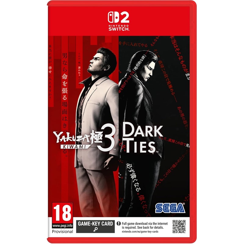 Yakuza Kiwami 3 Dark Ties (Code in a Box) - Nintendo Switch 2