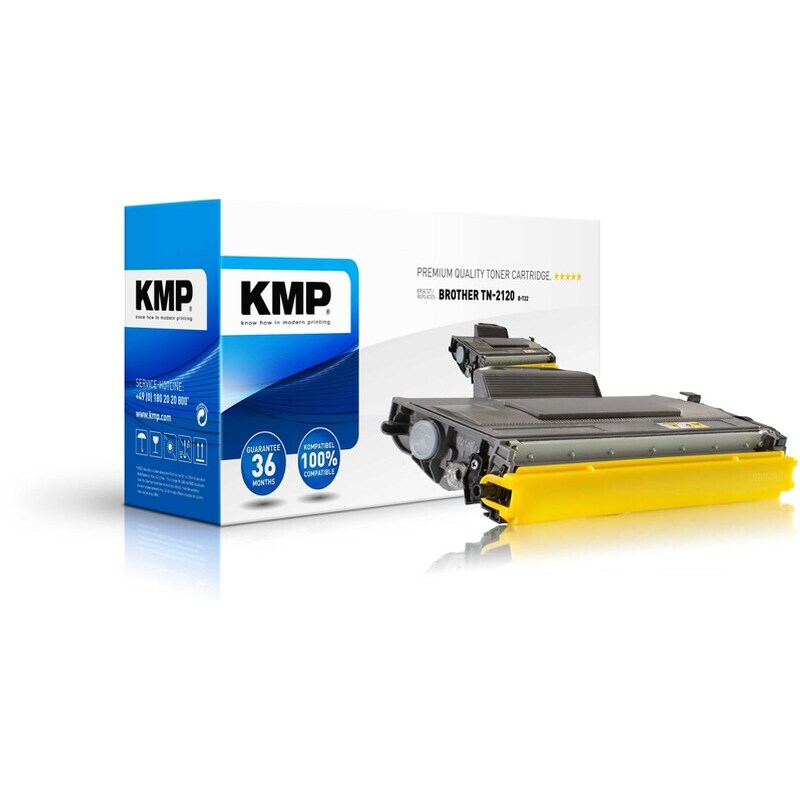 Kmp B-t22 Toner Black Xxl Comp. With Brother Tn-2120 X