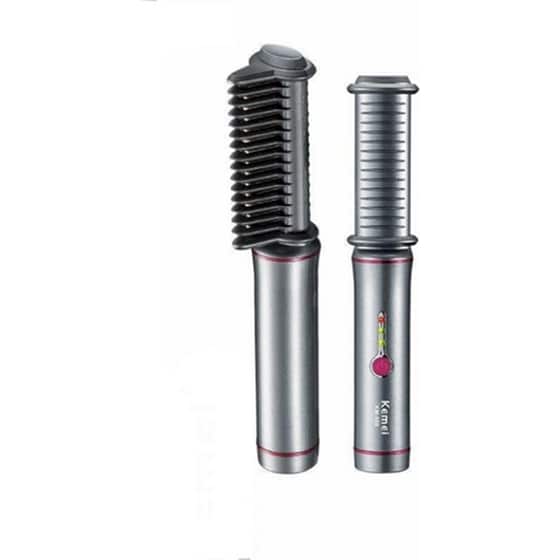 KEMEI KM-559 Ηλεκτρική Βούρτσα 5 W Aσήμι-Ροζ image 0