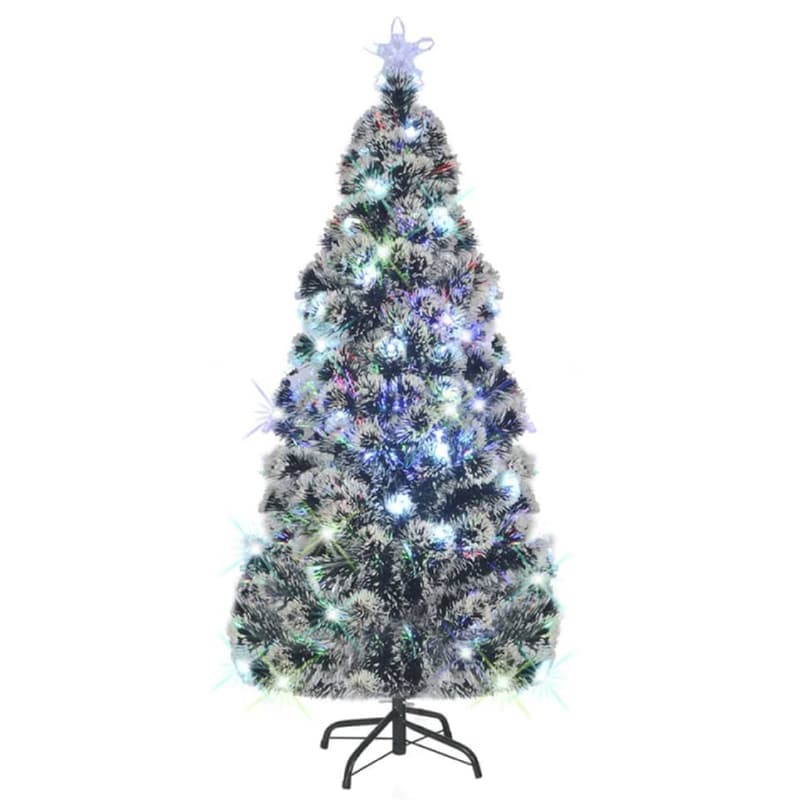 Χριστουγεννιάτικο Δέντρο VidaXL Χιονισμένο 1.80m - Πράσινο VIDAXL