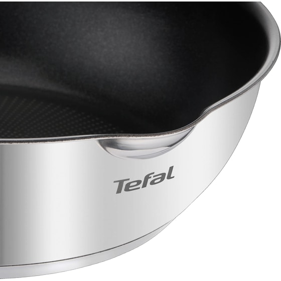 Τηγάνι Wok TEFAL EMOTION E30077 από Ανοξείδωτο Ατσάλι 26 cm image 3