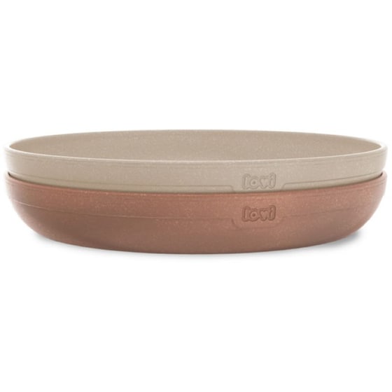 Lovi Σετ Πιατάκια 2 Τεμαχίων - Granola Beige image 0