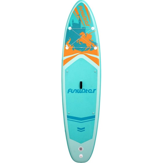 Φουσκωτή Σανίδα SUP FunWater 350x86x15cm - Τιρκουάζ image 2