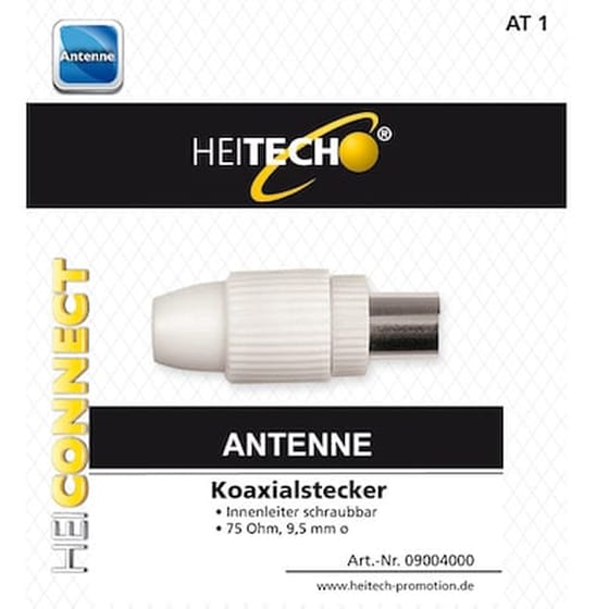 Βύσμα Heitech Coax Male image 0