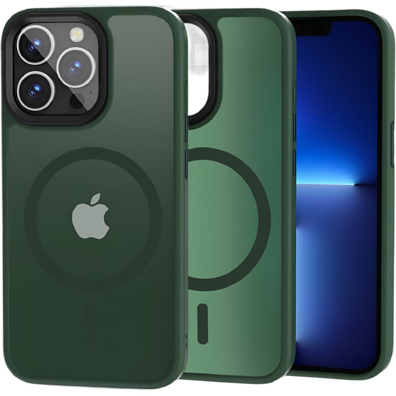 TECH-PROTECT Θήκη Apple iPhone 13 Pro - Tech-Protect MagMat - Matte Green