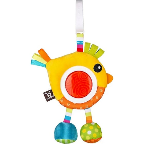 Benbat Βρεφικό Κρεμαστό Παιχνίδι Dazzle Friends Rattle Bird image 0