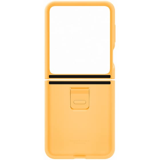 Θήκη Samsung  Galaxy Z Flip5 - Samsung Silicon Case with Ring - Apricot image 5
