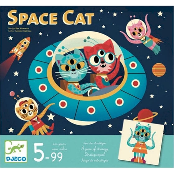 Djeco Επιτραπέζιο Παιχνίδι Δεξιοτήτων 'space Cat' image 0