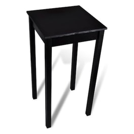 Τραπέζι Μπαρ Vidaxl από Mdf 55X55x107cm - Μαύρο