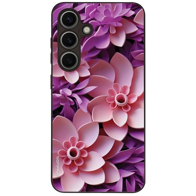 Θήκη Samsung Galaxy S24 - Sonique 3D Flower Series - Pink