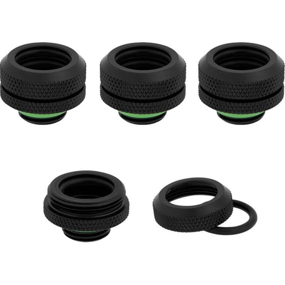 Hydro X Series XF Hardline 14mm OD Fitting - Μαύρο image 2