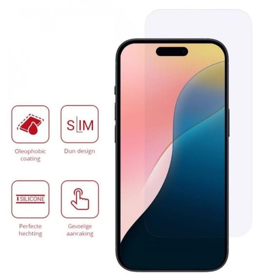 Προστατευτικό οθόνης Apple iPhone 16 Plus - Rosso Ultra Clear Screen Protector (2 τμχ) image 2