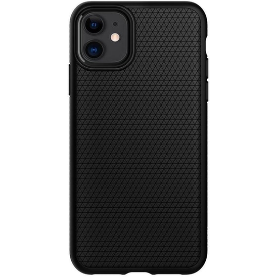 Θήκη Apple iPhone 11 - Spigen Liquid Air - Matte Black image 0