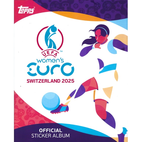 Topps Αυτοκόλλητα Women Euro Promo Album - 44 Σελίδες image 0