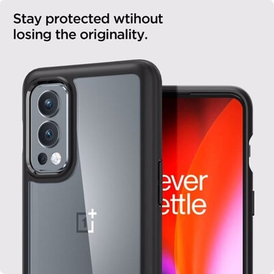 Θήκη Oneplus Nord 2 - Spigen Ultra Hybrid - Matte Black image 1